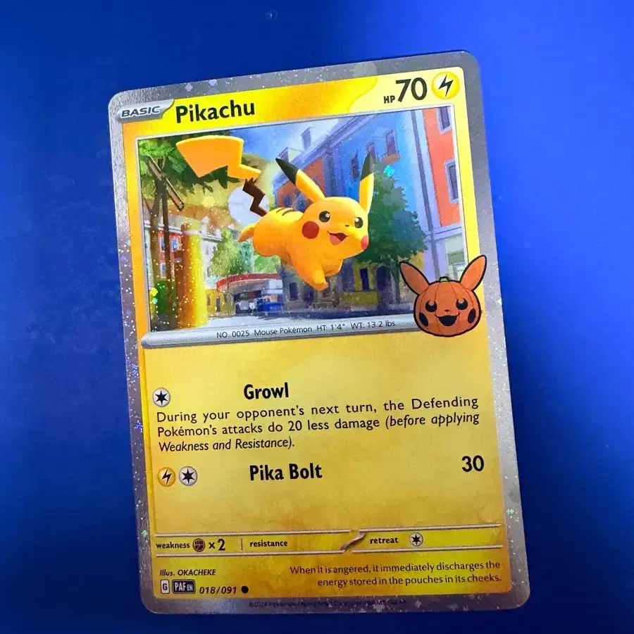 halloween pokemon cards pikachu 2023 Pokmon Trick Or Trade Booster Trick or Trade 2024 Type Pikachu Holo 062/193 Pokemon Trick