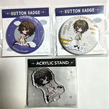 클라우드나인파크 히라테 유리나 캔뱃지 아크릴 스탠드 후지큐 하이랜드