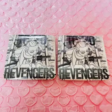 도리베 산즈 하루치요 극채색 캔뱃지 2개 세트