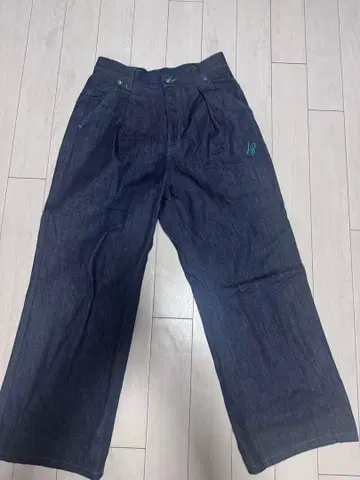 Leau bleue 130z JAPAN DENIM WIDE PANTS