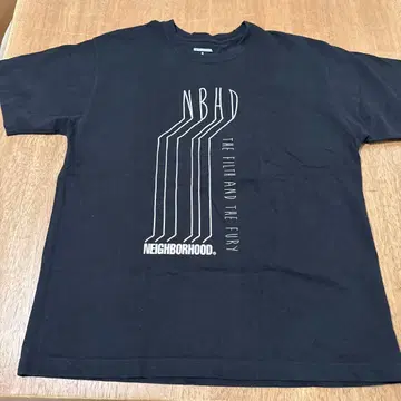 NEIGHBORHOOD 블랙 T셔츠 S