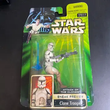 스타 워즈 스니크 프리뷰 클론 트루퍼 베이직 피규어