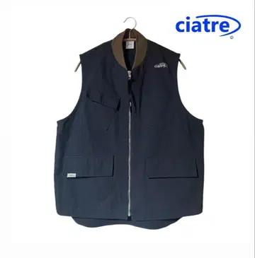 ciatre 극장 밀리터리 베스트 립스탑 블랙 L 일본제