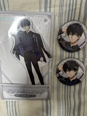 메달리스트 요타카 준 아크릴 스탠드 캔뱃지 로손 한정판 콜라보