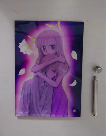 리본 70주년 카페 코도모노 오모챠 코바나 미호 아크릴 플레이트