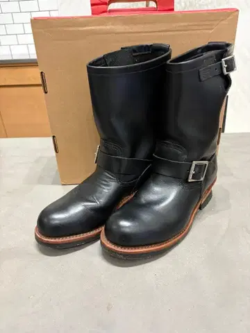 레드윙 redwing 엔지니어 부츠 버클 포함