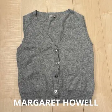 MARGARET HOWELL 마가렛 하우엘 도트 베스트 캐시미어