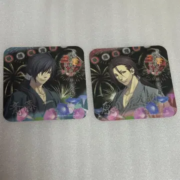 박앵귀 꽃의 무도 콜라보 코스터 사이토 하지메 하라다 사노스케