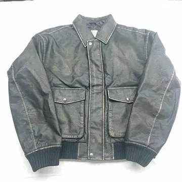 갭 GAP 인조 가죽 패딩 자켓 블랙 계열 남성용 M