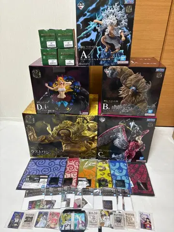 제일복권 원피스 EX 악마를 품은 자들 vol.3 피규어 5종 라스트원