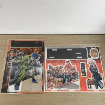 죠죠 황금의 바람 아크릴 스탠드 죠르노 원화전 모험의 파문 죠죠와