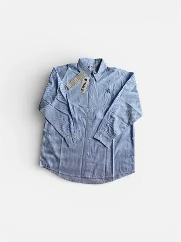 [남성용] NEW YORK YANKEES 스트라이프 셔츠 M 사이즈