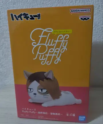 하이큐!! Fluffy Puffy 켄마 고양이 피규어