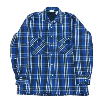 90s FIVE BROTHER 파이브브라더 플란넬 셔츠 퀼팅
