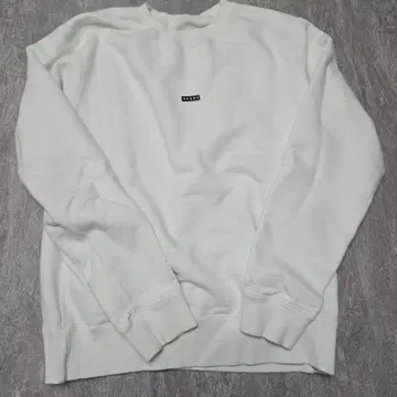 SACAI 프라그먼트 트레이닝복 화이트 맨투맨