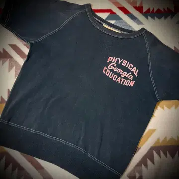 [ 고품질 ] CUSHMAN 반팔 맨투맨 블랙