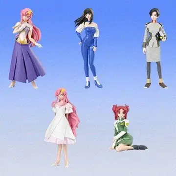 기동전사 건담 SEEDDESTINY 시드 히로인즈 4 전 5종 세트