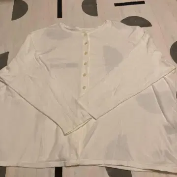 STAMP AND DIARY 2way 타입 긴팔 화이트