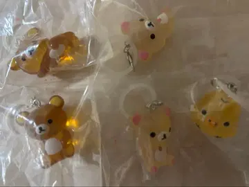 리락쿠마 메지루시 액세서리, 5개 세트