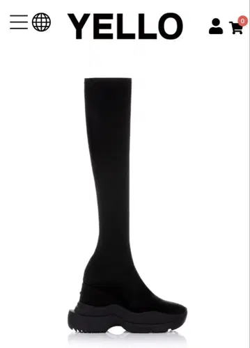 [ 미사용 새상품 ] YELLO 스니커즈 롱 부츠
