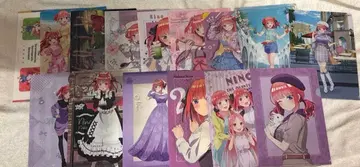 나카노 니노 클리어 파일 묶음 판매