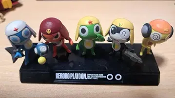 정크제품 개구리 중사 케로로 피규어 세트 5체