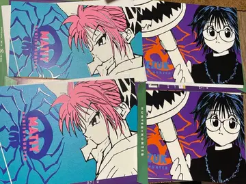 HUNTER x HUNTER 아트 카드 컬렉션 마찌 시즈쿠 4점