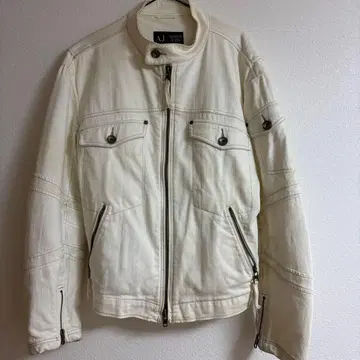 Armani Jeans 화이트 캐주얼 자켓 데님 자켓