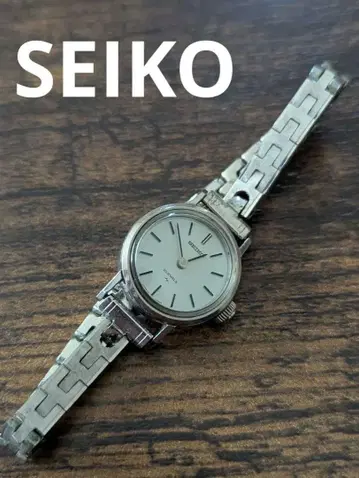 가동품 SEIKO 세이코 수동 와인딩 손목시계 빈티지 실버