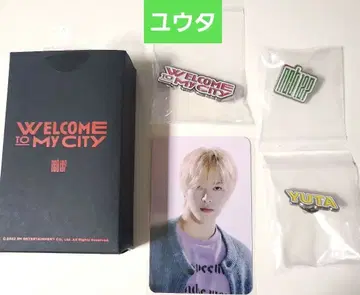유타 NCT 127 메탈 핀 배지 YUTA 트레이딩 카드