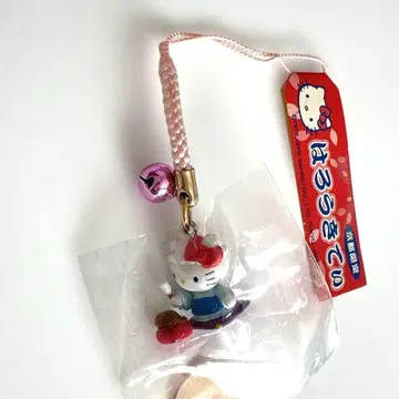 나무 물고기 키티 네즈케 스트랩 교토 지역 한정판 콜라보