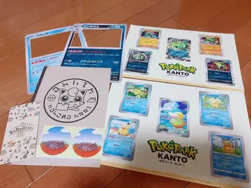 포켓파크칸토 연구 노트 포켓몬 카드 스티커, 프레임