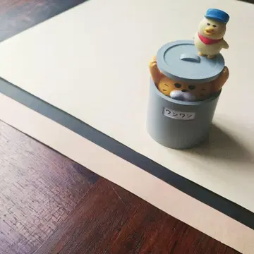 [ 가챠 ] 노라네코군단 미니어처 피규어 아이스크림 통 파포히