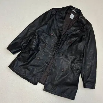 새상품급 이탈리아제 VERA PELLE 천연 가죽 가죽 자켓