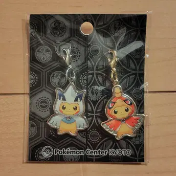 포켓몬 메탈 참 세트 호우오우 & 루기아 판초의 피카츄 참