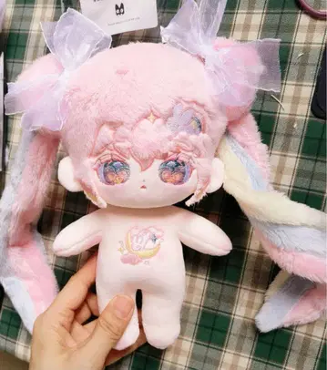 프리즘 무속성 봉제 인형 뼈 없는 목화 인형