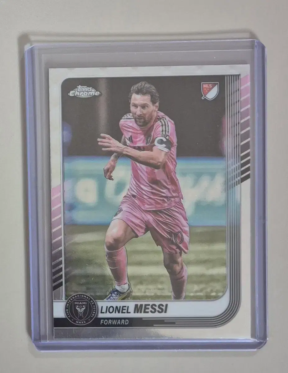 2025 탑스크롬 mls 베이스 메시 카드
