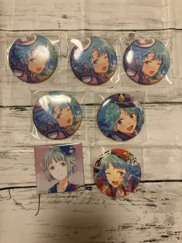 시노 하지메 캔뱃지 7개 세트