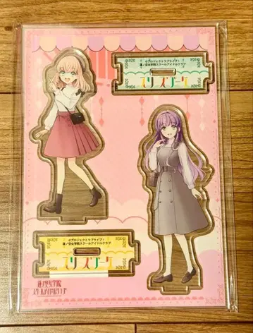 연꽃 하늘 아크릴 스탠드 스리즈 부케 오토무네 코즈에 히노시타 카호