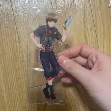 은혼 x 히라카타 파크 오키타 소고 신규 일러스트 아크릴 스탠드