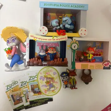 주토피아 모먼트 popmart 팝마트 피규어 나라분데스