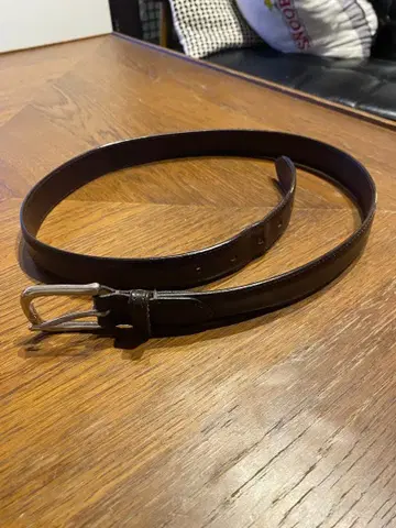 Whitehouse Cox 화이트하우스콕스 가죽 드레스 벨트 34