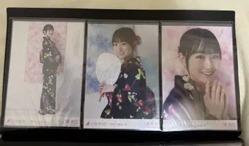 노기자카46 이치노세 미쿠 브로마이드 2023 유카타 3종 컴프