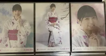 노기자카46 이오키 마오 브로마이드 2023 유카타 3종