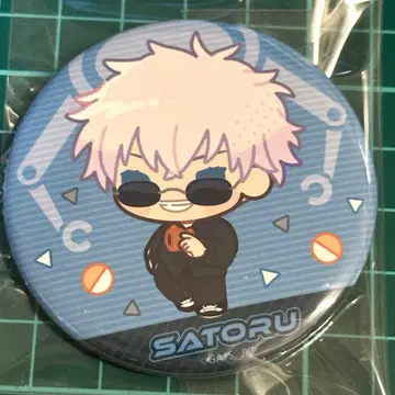 주술회전 GIGO 기고 팝업스토어 미니 캐릭터 캔뱃지 고죠 사토루