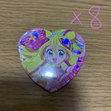 하트 캔뱃지 큐어 아이돌 x 8