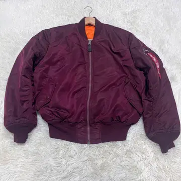 레어 컬러 알파인더스트리 MA-1 마룬 L PABLO