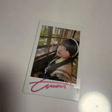 팬텀 시타 (모나) 디지털 사인 포함 폴라로이드