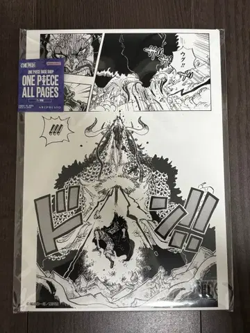 [ 한정판 ] 원피스 ALL PAGES 루피 카이도 베이스샵