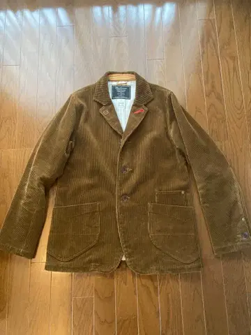 새상품급 ANACHRONORM 아나크로노옴 코듀로이 굵은 폭 자켓